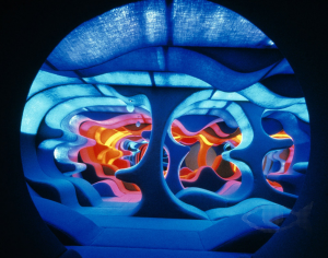 Verner Panton nel 1970 realizza l'allestimento Phantasy Land per Visionaria II.