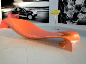 Una bella vista di Panton Chaise Lounge