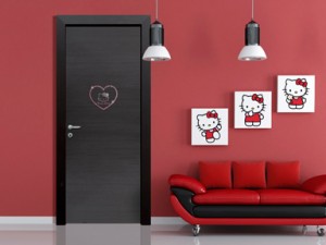 La Porta da interni Hello Kitty.