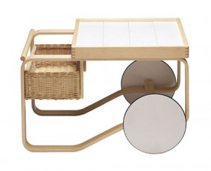 Tea trolley 900 prodotto da Artek (1937).