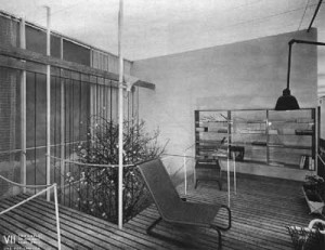 Soggiorno per Villa , 1940 - per la VII Triennaledi Milano (fonte: www.spazioldo.com)