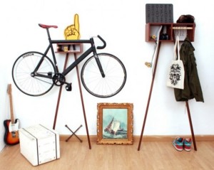 Bike Rack and Wardrobe