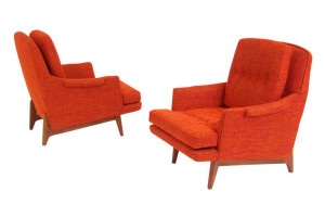  Lounge Chairs Dunbar Lounge Chairs di Edward J. Wormley  (fonte: http://www.1stdibs.com/ )