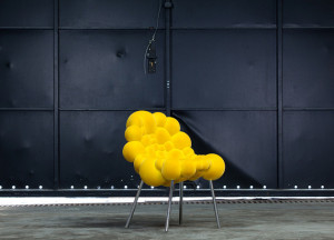 light-yellow-chair-without-arm-made-from-upholstered-foam