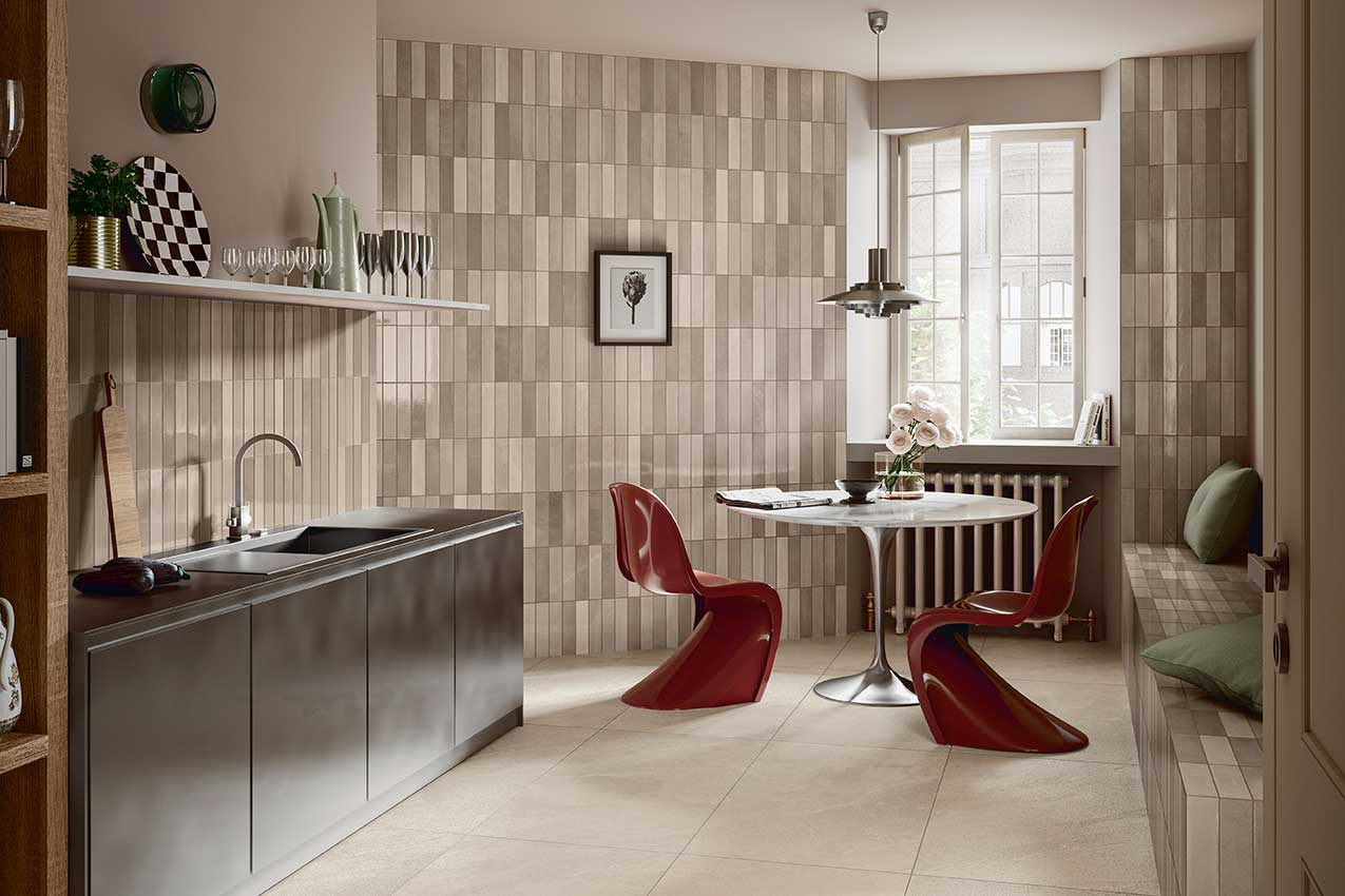 Ceramiche Marca Corona presenta Sedimenta al Cersaie 2026