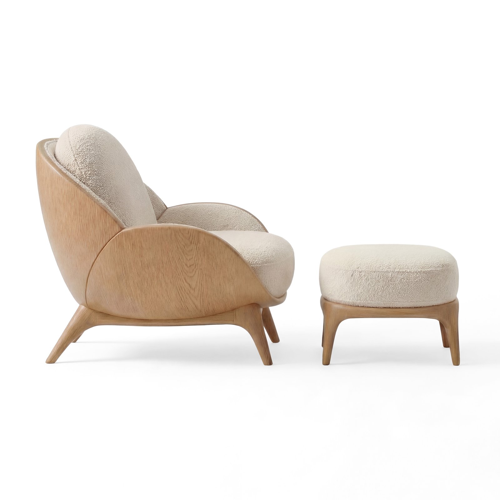 Alvorada Armchair — Larissa Sanches per Larissa Sanches Design